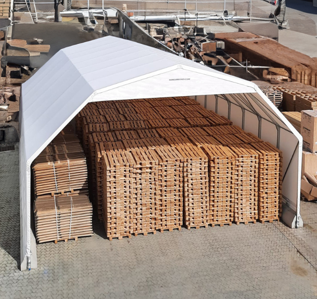 Capannoni mobili in telo PVC